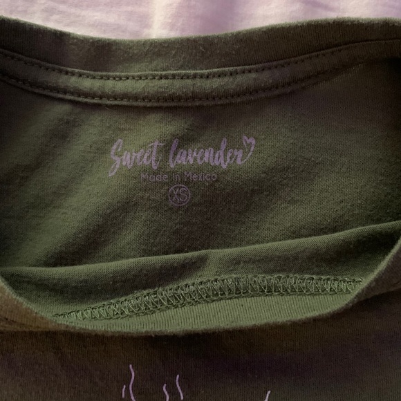 Green Texan crop top - Picture 3 of 3